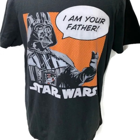 Vintage Star Wars T-Shirt Black/Dark Grey Storm Trooper  Size 2XL Chest 48” - Picture 10 of 12
